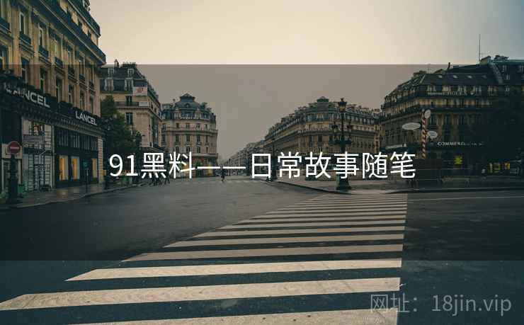 91黑料——日常故事随笔