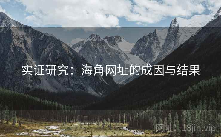 实证研究：海角网址的成因与结果