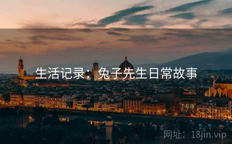生活记录：兔子先生日常故事
