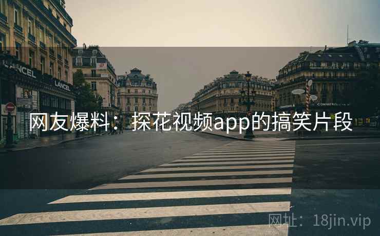 网友爆料：探花视频app的搞笑片段