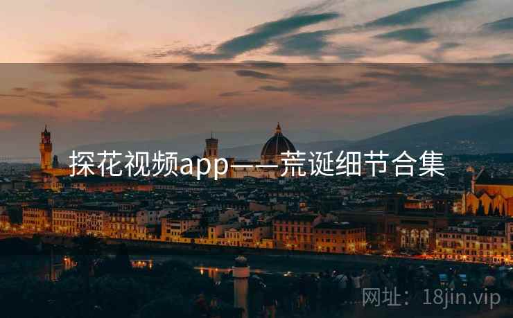 探花视频app——荒诞细节合集 探花视频app——荒诞细节合集