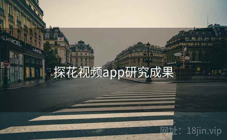 探花视频app研究成果